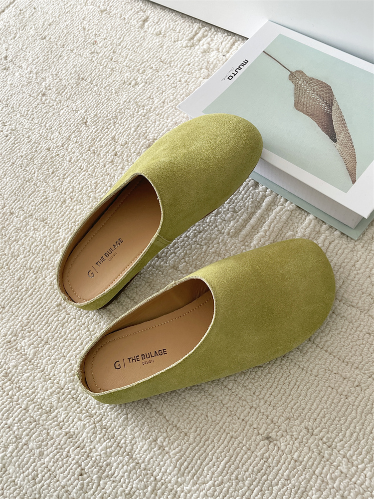 2025 New Genuine Leather Retro Birkenstock Closed Toe Slippers for Women Summer Outdoor Clogs - Image 4