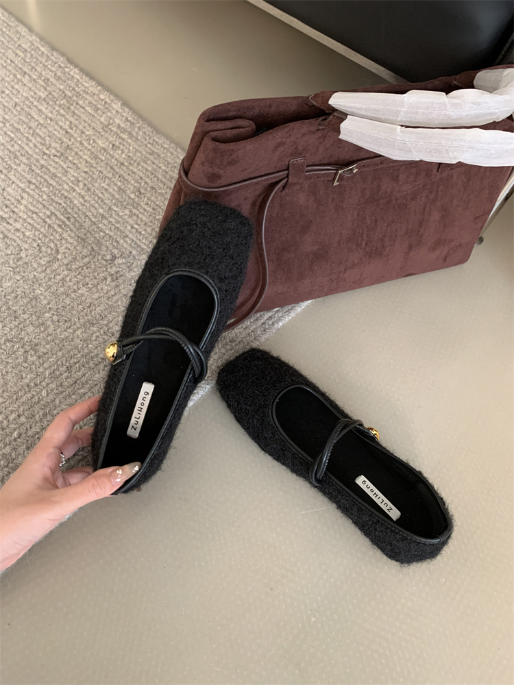 Women's Flat Mary Jane Shoes 2025 New Style Korean Soft Sole Low Heel Casual Comfortable - Image 4